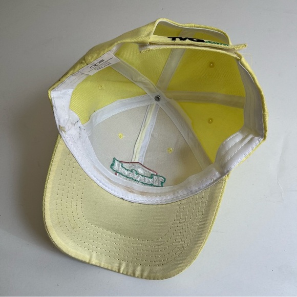 2022 Haskell Souvenir Hat - Pale Yellow with Teal, White, Pink Embroidery - Picture 5 of 6